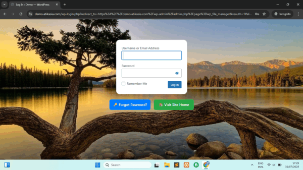 WP Mobile Login - Image 2