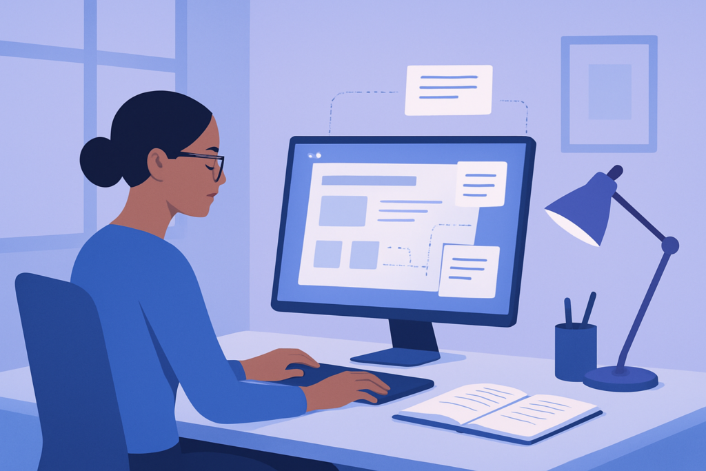 Website owner managing an AI-assisted WordPress content automation workflow