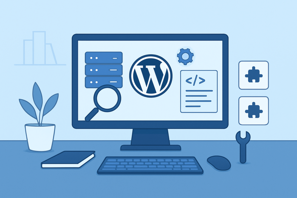 WordPress PHP memory error troubleshooting workspace
