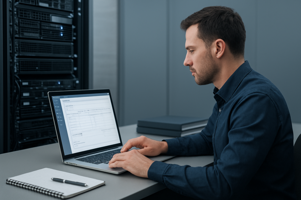 Website administrator configuring a WordPress server cron job in a cPanel hosting environment
