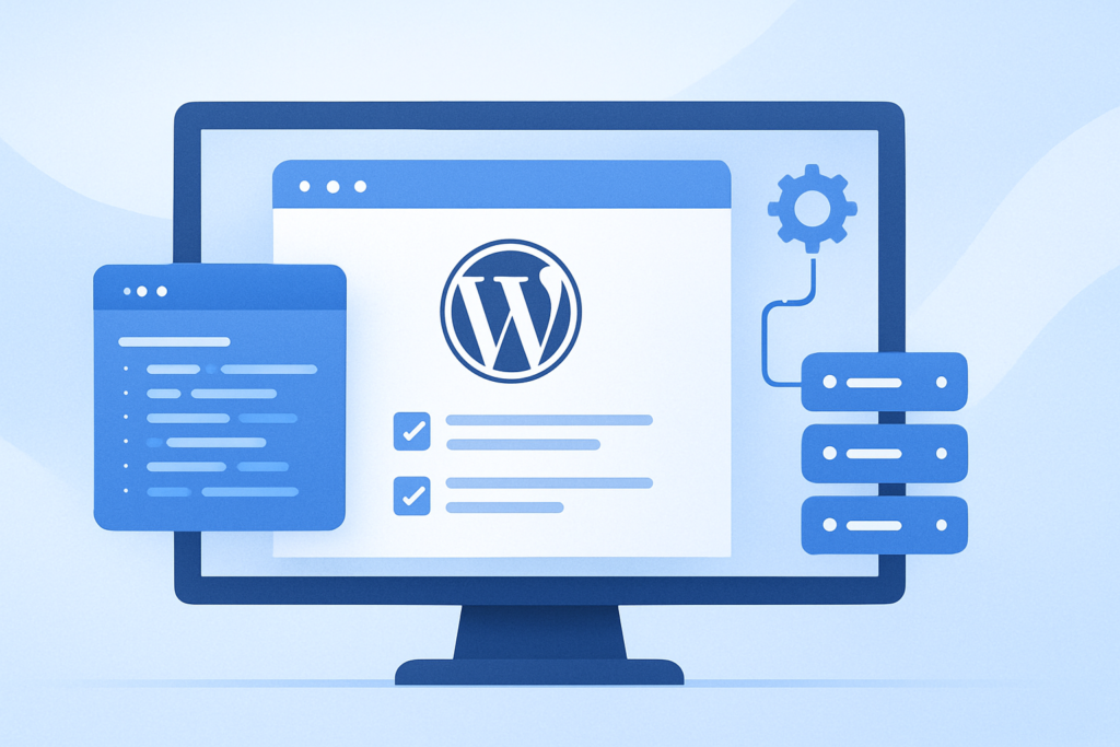 WordPress troubleshooting workflow for fixing common website problems