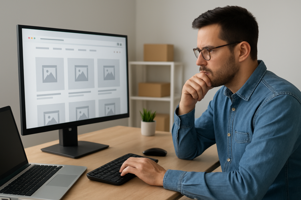 WooCommerce product image troubleshooting workspace