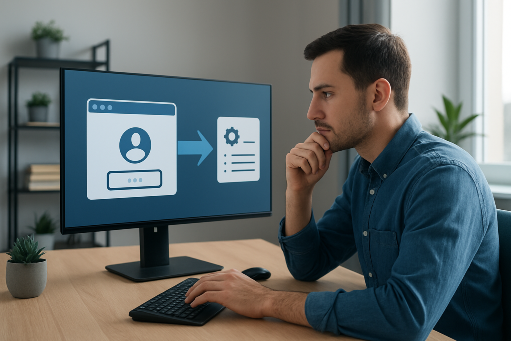 WordPress administrator troubleshooting an admin login redirect loop